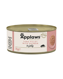 APPLAWS Cat Jelly Tuňák a losos 70g