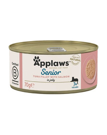APPLAWS Cat Senior Tuňák a Losos 70g
