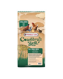 VERSELE-LAGA Country's Best Gra-Mix Ardennes 4kg směs pro okrasnou drůbež s drcenou kukuřicí, slunečnicovými semínky a hrachem.