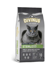 DIVINUS Cat Sterilized pro sterilizované kočky 10 kg