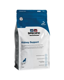 SPECIFIC Cat FKD Kidney Support 2 kg krmivo pro kočky se selháním srdce, ledvin nebo jater