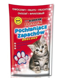 BENEK Sanitizér/Pohlcovač zápachů s vůní ovoce 200 g