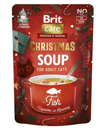 BRIT Care Cat Christmas soup fish 75 g