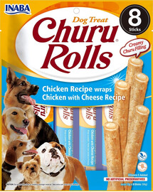 INABA Churu Rolls Chicken 8x12g