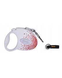FLEXI Glam Splash Orient M Páska 5 m bílá