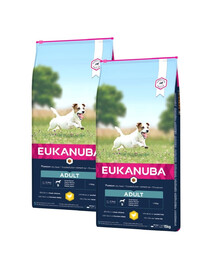EUKANUBA Adult Small Breed 2 x 15kg