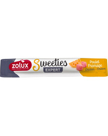 ZOLUX Krémový psí pamlsek SWEETIES s kuřecím masem a sýrem 14 g