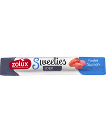 ZOLUX Dog Krémový pamlsek SWEETIES Kuře a Losos 14 g