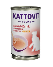 KATTOVIT Cat Diet Drinks Niere-Renal Drink Chicken 135 ml