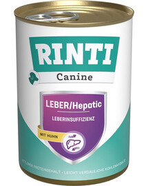 RINTI Canine Liver/Hepatic Chicken 400 g