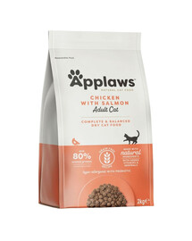 APPLAWS Granule pro kočky kuřecí a losos 2 kg