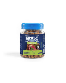 SIMPLY FROM NATURE Smart Bites Srnčí tréninkové pamlsky 130 g
