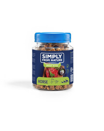 SIMPLY FROM NATURE Smart Bites Tréninkové pamlsky z koňského masa 130 g