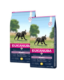 EUKANUBA Puppy Large Breeds Chicken 2 x 15 kg