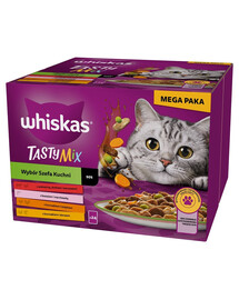 WHISKAS Adult Tasty Mix Chef's Choice v omáčce 24x85g