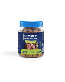 SIMPLY FROM NATURE Smart Bites Kachní tréninkové pamlsky 130 g