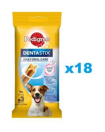 PEDIGREE DentaStix (malá plemena) zubní pamlsek pro psy 54 ks - 18x45g