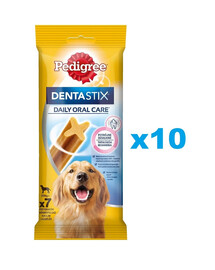 PEDIGREE DentaStix (velká plemena) zubní pamlsek pro psy 70 ks - 10x270g