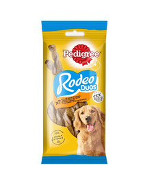 PEDIGREE Rodeo Duos 123g  pamlsky pro dospělé psy s příchutí kuřete a slaniny