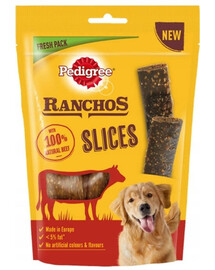 PEDIGREE Ranchos Slices 60g beef