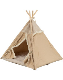 TRIXIE Boho Tipi - uzavřený pelíšek pro psa nebo kočku