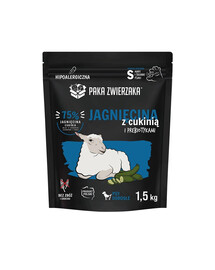 PAKA ZWIERZAKA Seventh Heaven Suché krmivo Jehněčí s cuketou S 1,5 kg