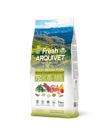 ARQUIVET Fresh Polo-vlhké krmivo pro psy s iberským vepřovým masem a mořskými rybami 10 kg