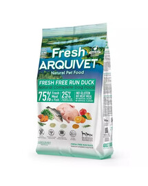 ARQUIVET Fresh Polo-vlhké krmivo pro psy s kachnou a mořskými rybami 2,5 kg