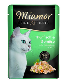 MIAMOR Feine  Filets tuňák se zeleninou 24x100 g