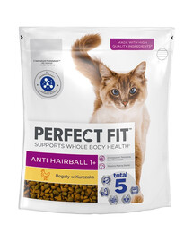 PERFECT FIT Hairball 1+ Chicken 750 g