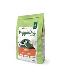 GREEN PETFOOD VeggieDog Origin červená čočka 10 kg