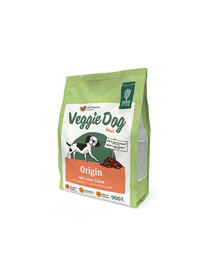 GREEN PETFOOD VeggieDog Origin z czerwoną soczewicą 900g