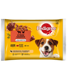 PEDIGREE hovězí a drůběž 4 x 0.1 kg