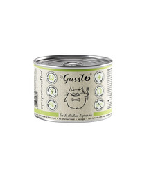 GUSSTO Cat Fresh Chicken Prawns 200 g