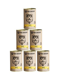 PAKA ZWIERZAKA Králík, divočák a dýně 6x400 g