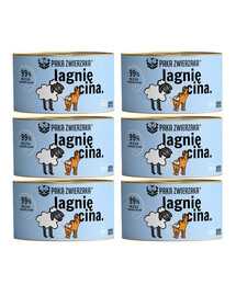 PAKA ZWIERZAKA Cat Lamb 6x200 g