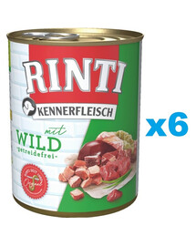 RINTI Kennerfleisch zvěřina 6x400 g