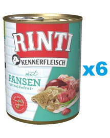 RINTI Kennerfleisch žaludky 6x400 g
