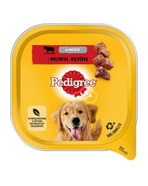 PEDIGREE Adult 300 g vlhké krmivo pro psy s hovězím masem a játry v pěně