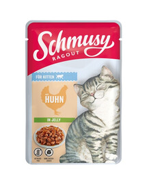 SCHMUSY RAGOUT s kuřecím masem v želé 100 g