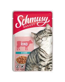 SCHMUSY RAGOUT s hovězím masem v omáčce 100 g