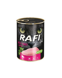 DOLINA NOTECI RAFI Cat adult Krůta 400g konzerva pro kočky
