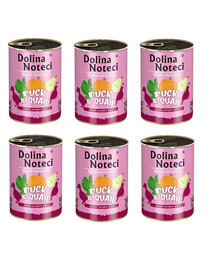 DOLINA NOTECI Premium SuperFood Kachna a Křepelka 400 g x 6ks