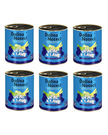 DOLINA NOTECI Premium SuperFood Telecí a Jehněčí 400 g x 6ks