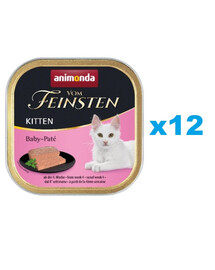 ANIMONDA Vom Feinsten Kitten Baby Pate masová paštika 12x100 g