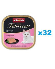 ANIMONDA Vom Feinsten Kitten Baby Pate masová paštika 32x100 g