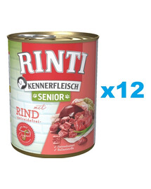RINTI Kennerfleish Senior Beef 12x800 g