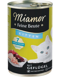 MIAMOR Feine Beute Kitten Poultry 24x400g