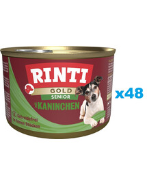 RINTI Gold Senior Rabbit Mini  48x185 g