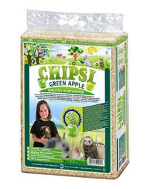 JRS Chipsi Green Apple - piliny jablečné 60 l